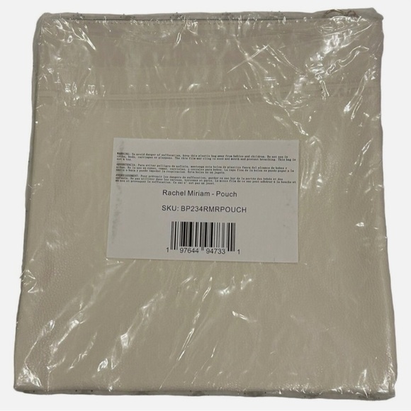 RACHEL MIRIAM Eve Clutch. Winter White. New with tags. - Picture 5 of 6